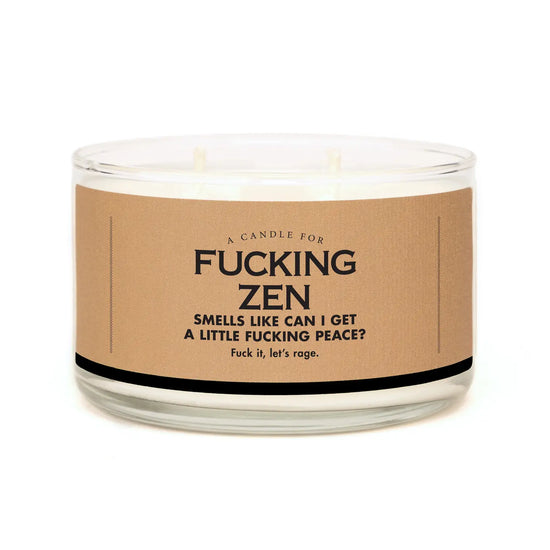 Fucking Zen Soy Candle