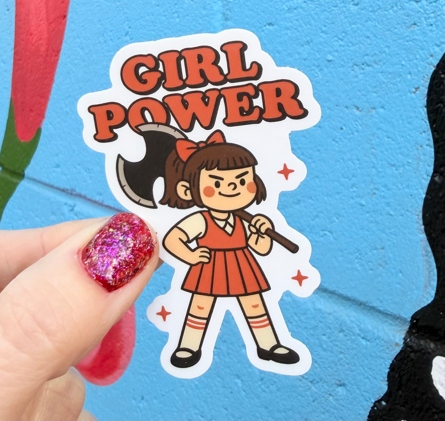 Girl Power Sticker