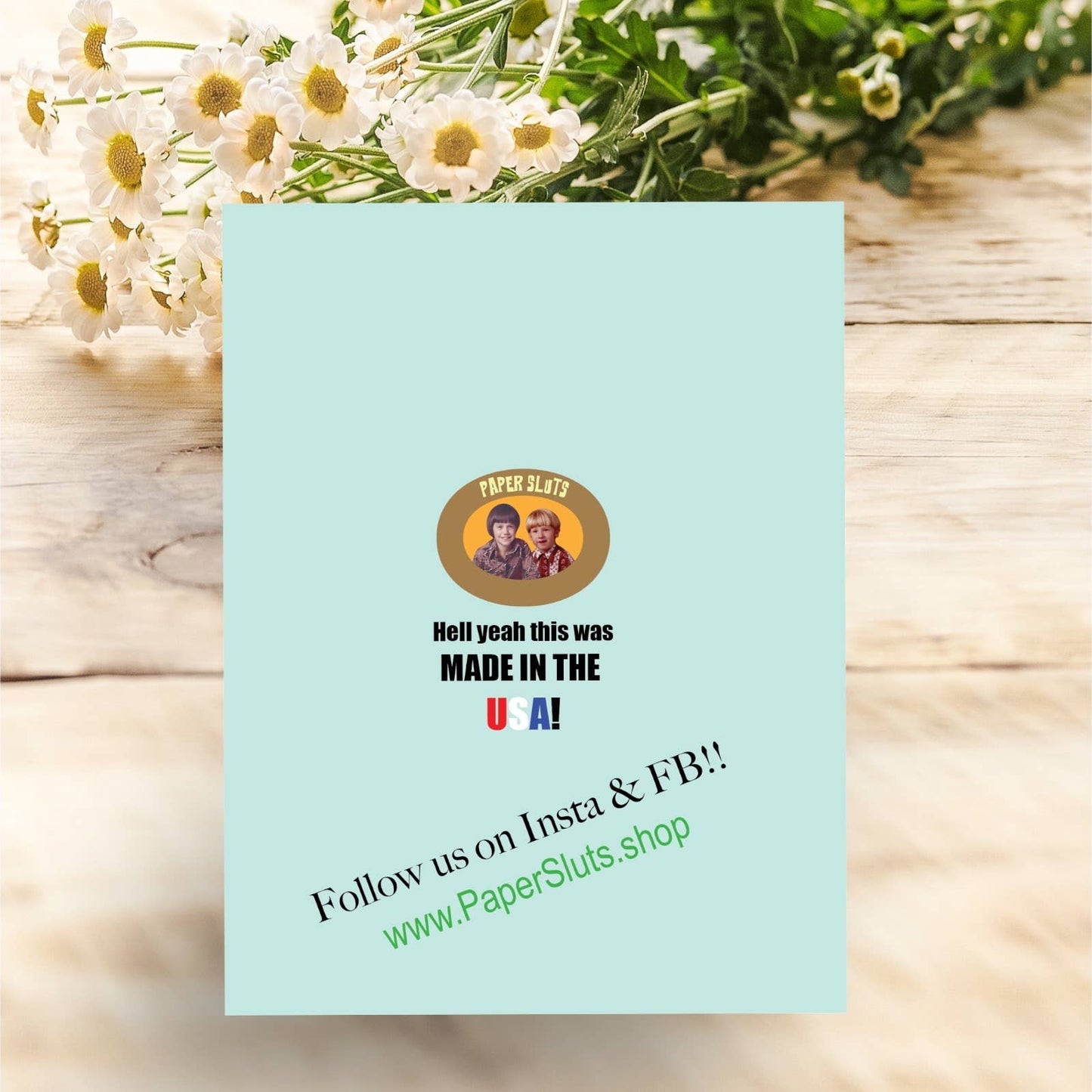 Fuuuuuucccckkkkk You Made An Actual Human Being Card