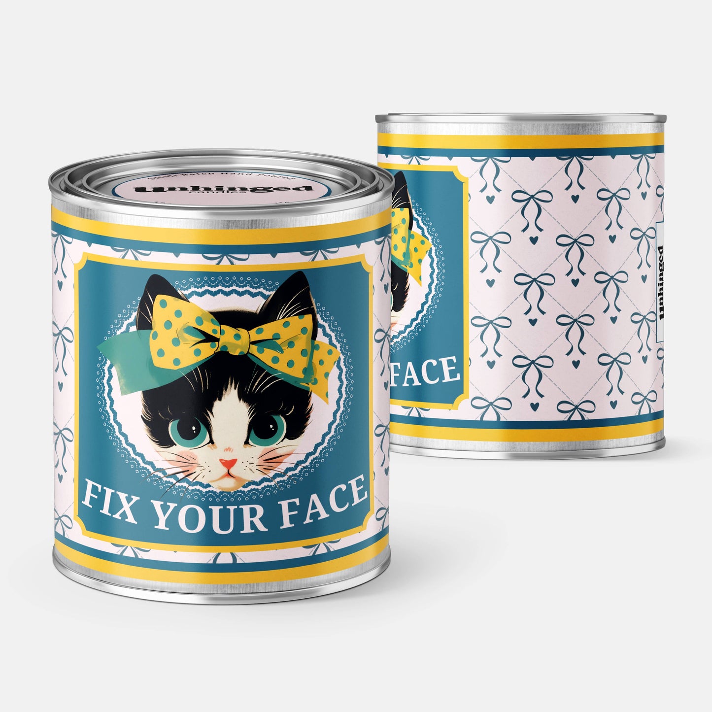 Fix Your Face Cat Soy Candle