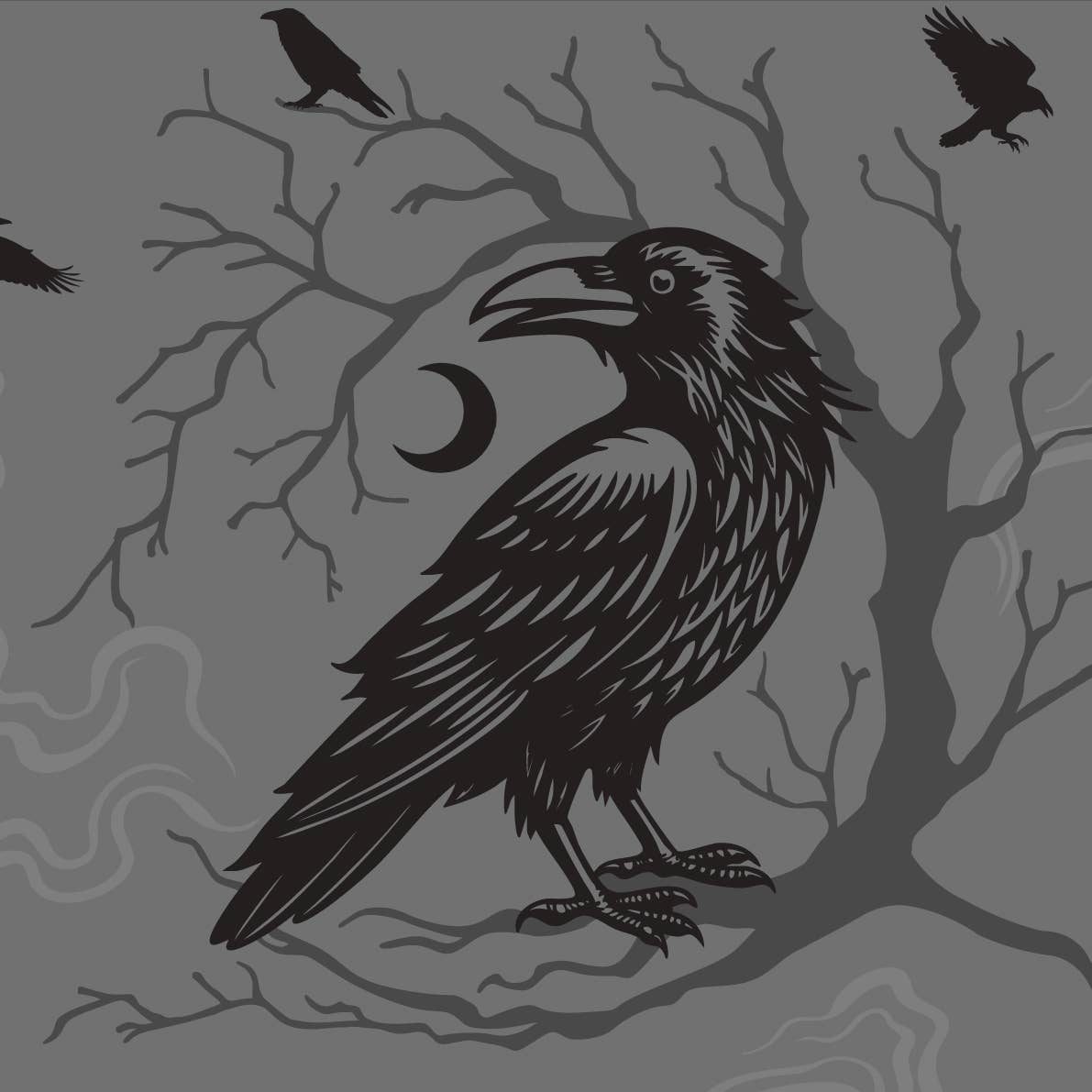 Midnight Crow Socks
