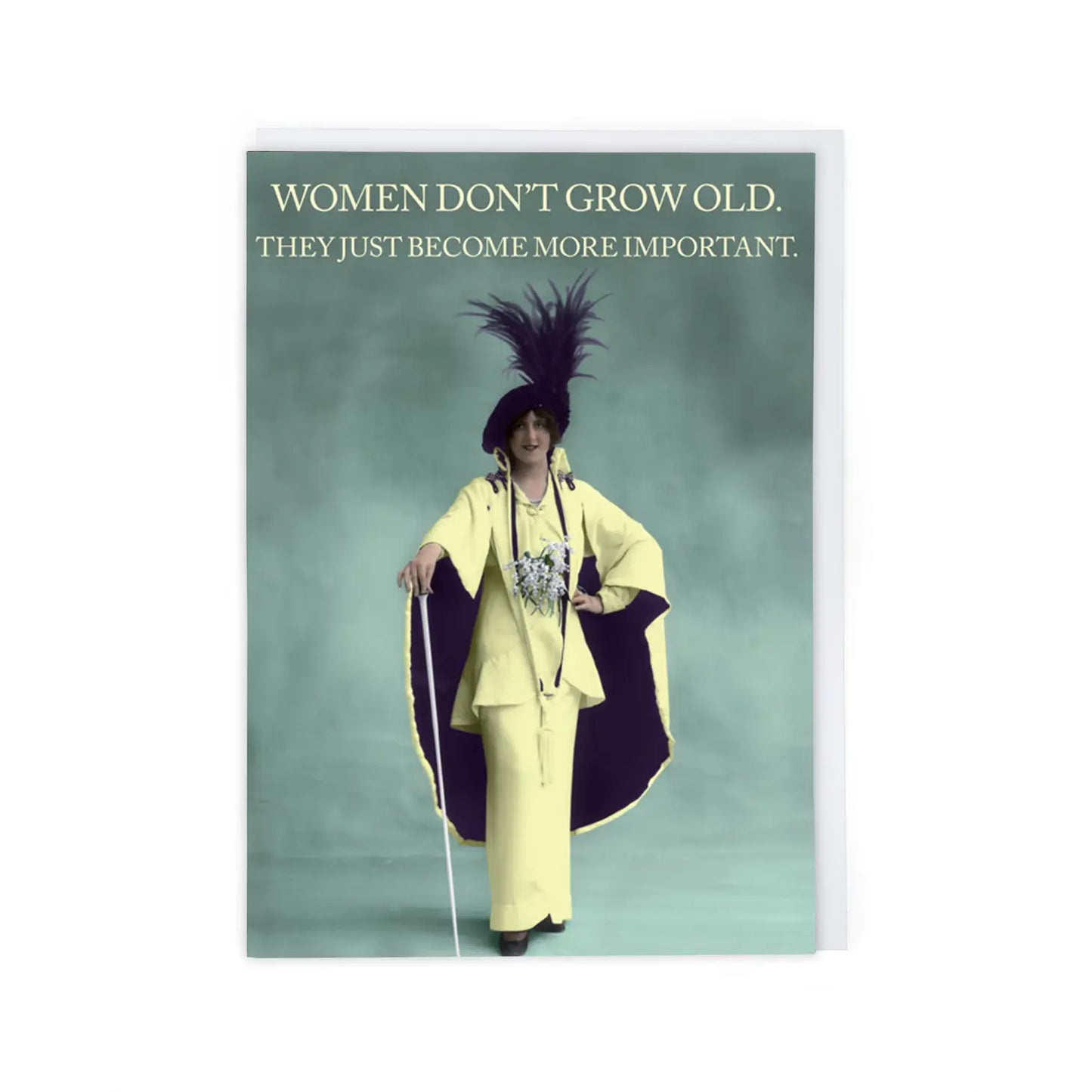 Women Don't Grow Old Birthday Card