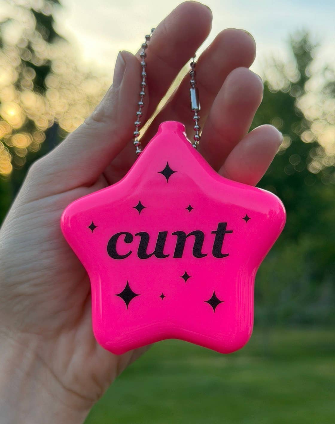 Cunt Rubber Star Coin Purse