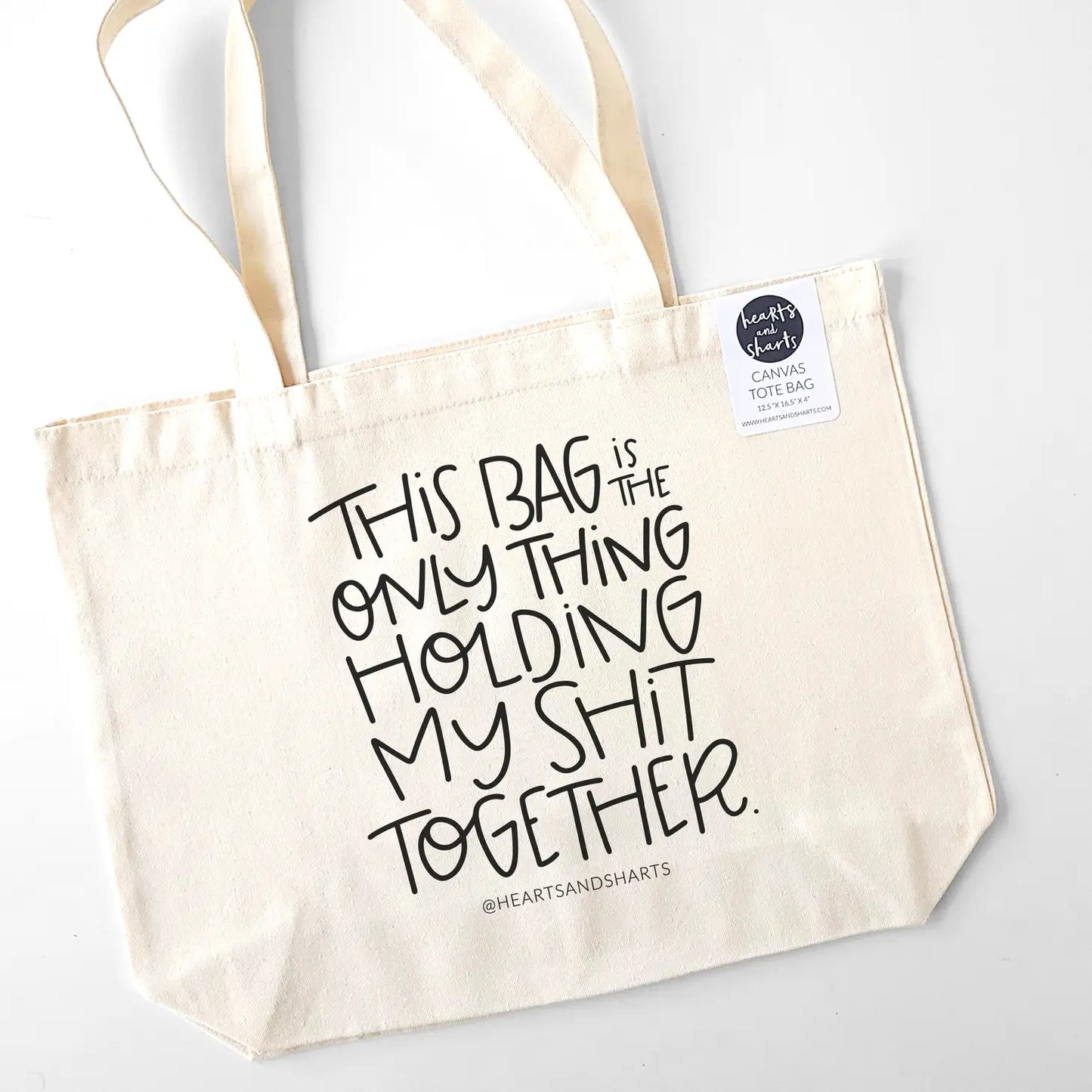 Load image into Gallery viewer, Holding My Shit Together Tote Bag
