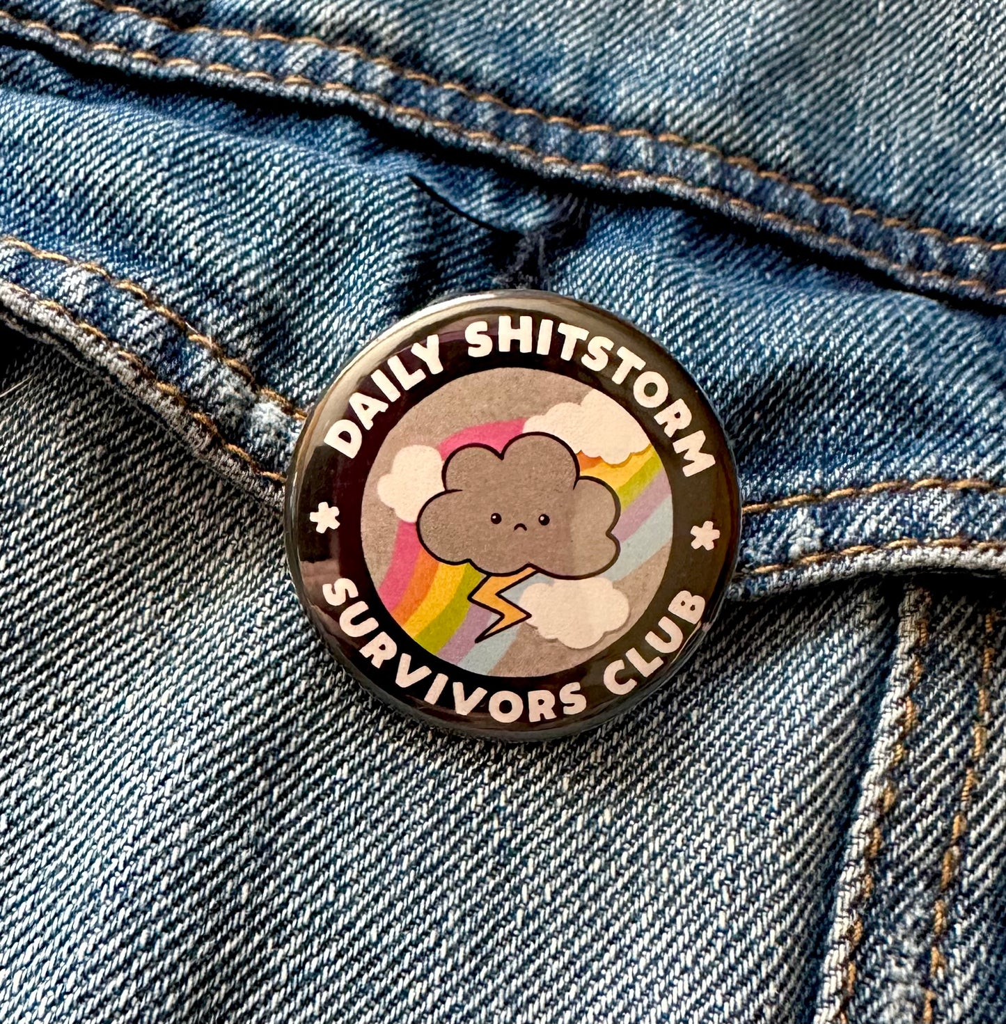 Daily Shitstorm Survivors Club Button
