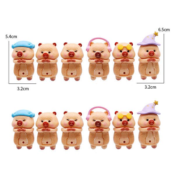 Capybara Phone Hugging Figurine Blind Box