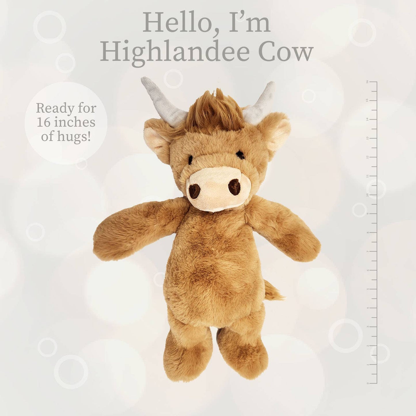 Highlandee Cow Plushie