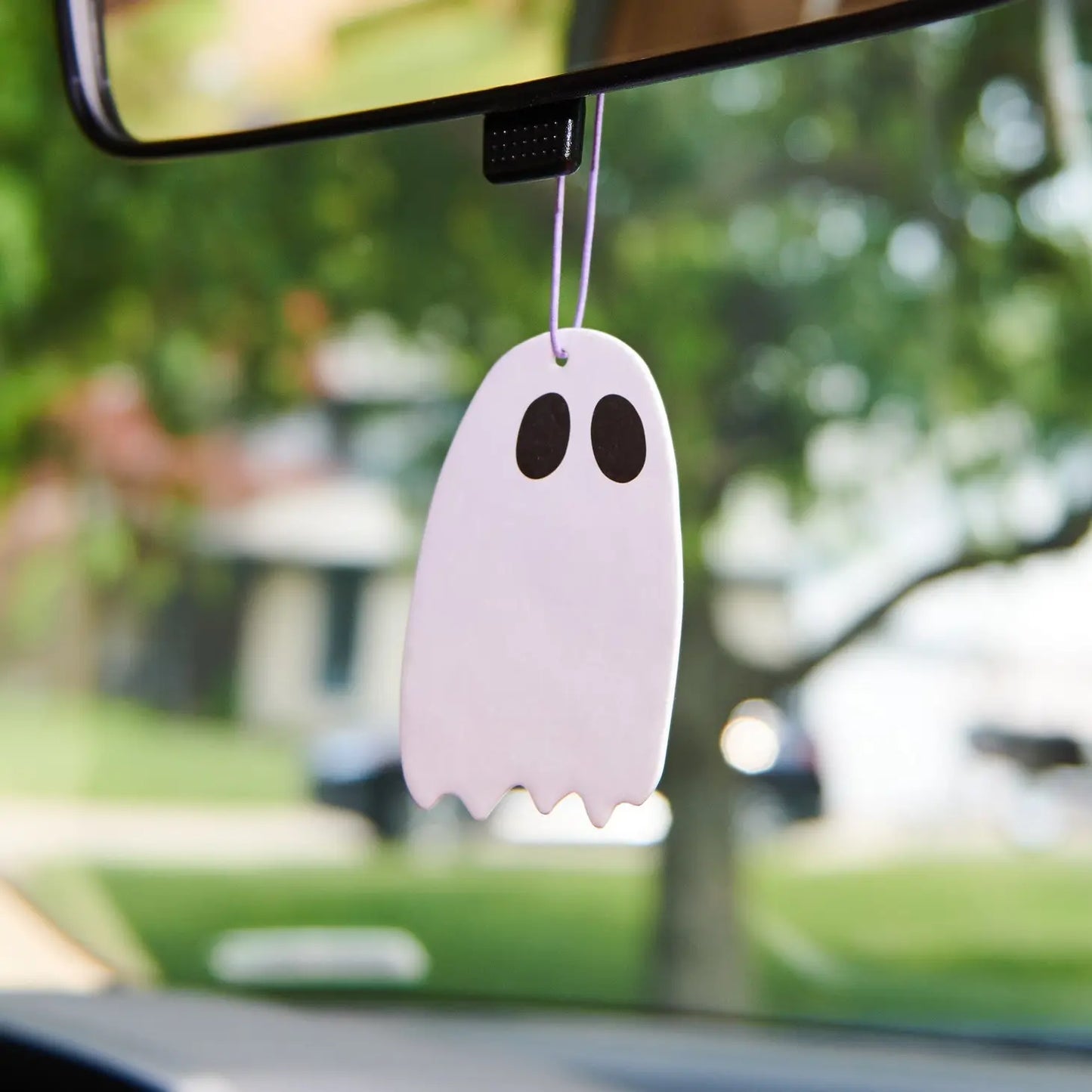 5pcs Car Air Freshener Halloween Funny Cute Ghost Car Hanging