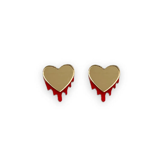 Heart Melt Earrings
