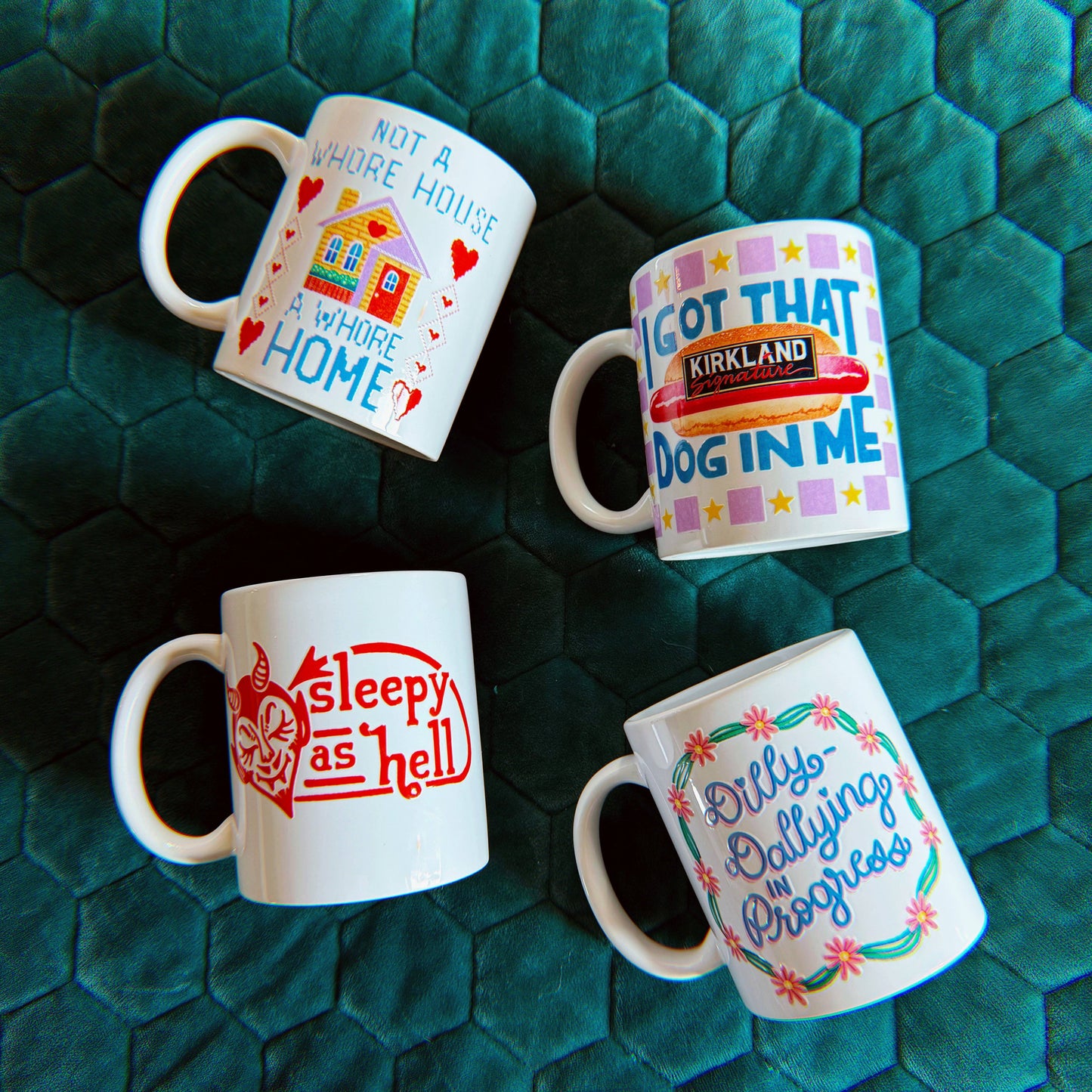 Dilly-Dallying in Progress Mug