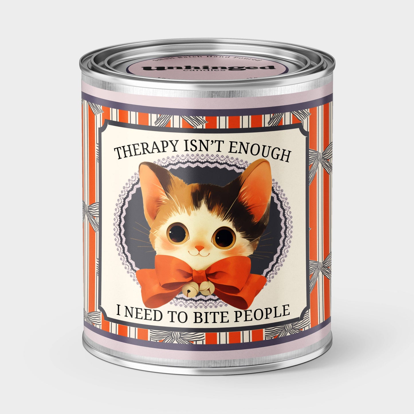 Therapy Isn't Enough I Need To Bite People Soy Candle