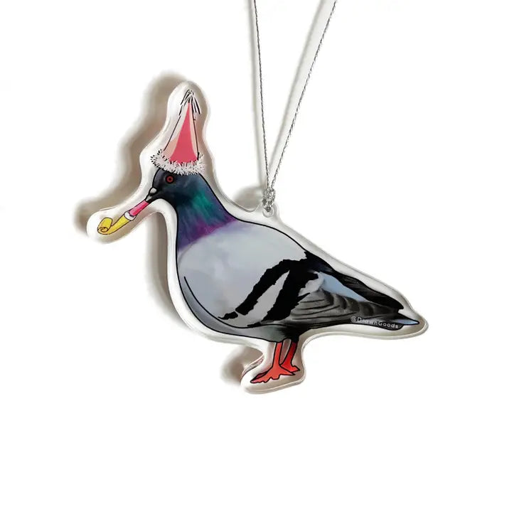 Load image into Gallery viewer, New York Pigeon Ornament
