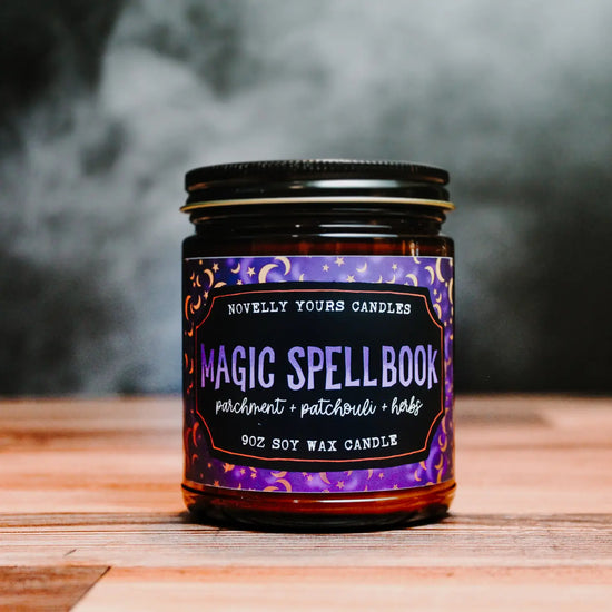 Magic Spell-book Soy Candle