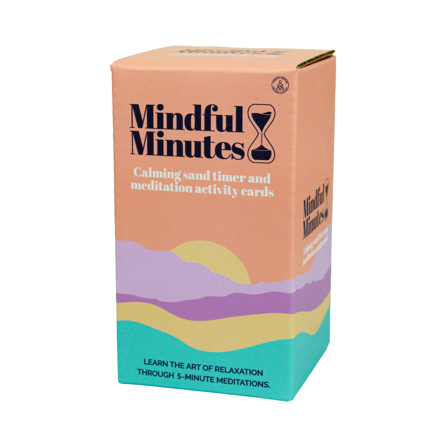 Mindful Minutes Calming Sand Timer And Card Deck