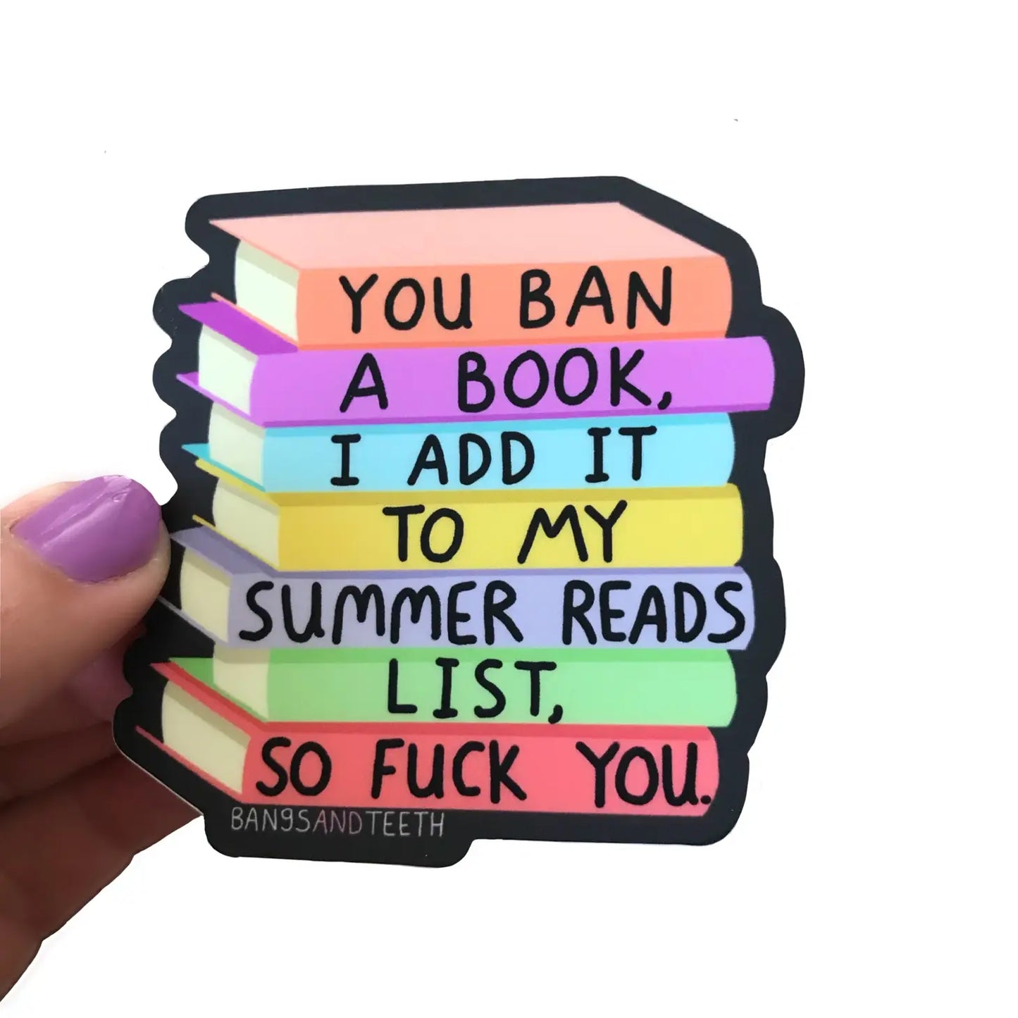 Summer Reads List Sticker