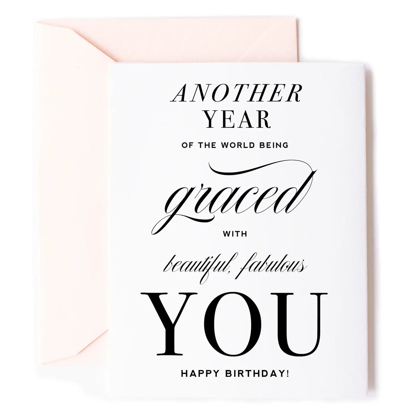 Load image into Gallery viewer, Another Year Graced, Inspirational Birthday Card
