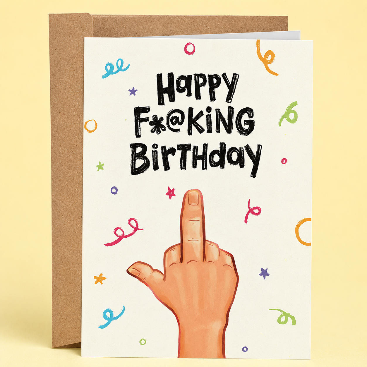 Happy F*@king Birthday Card