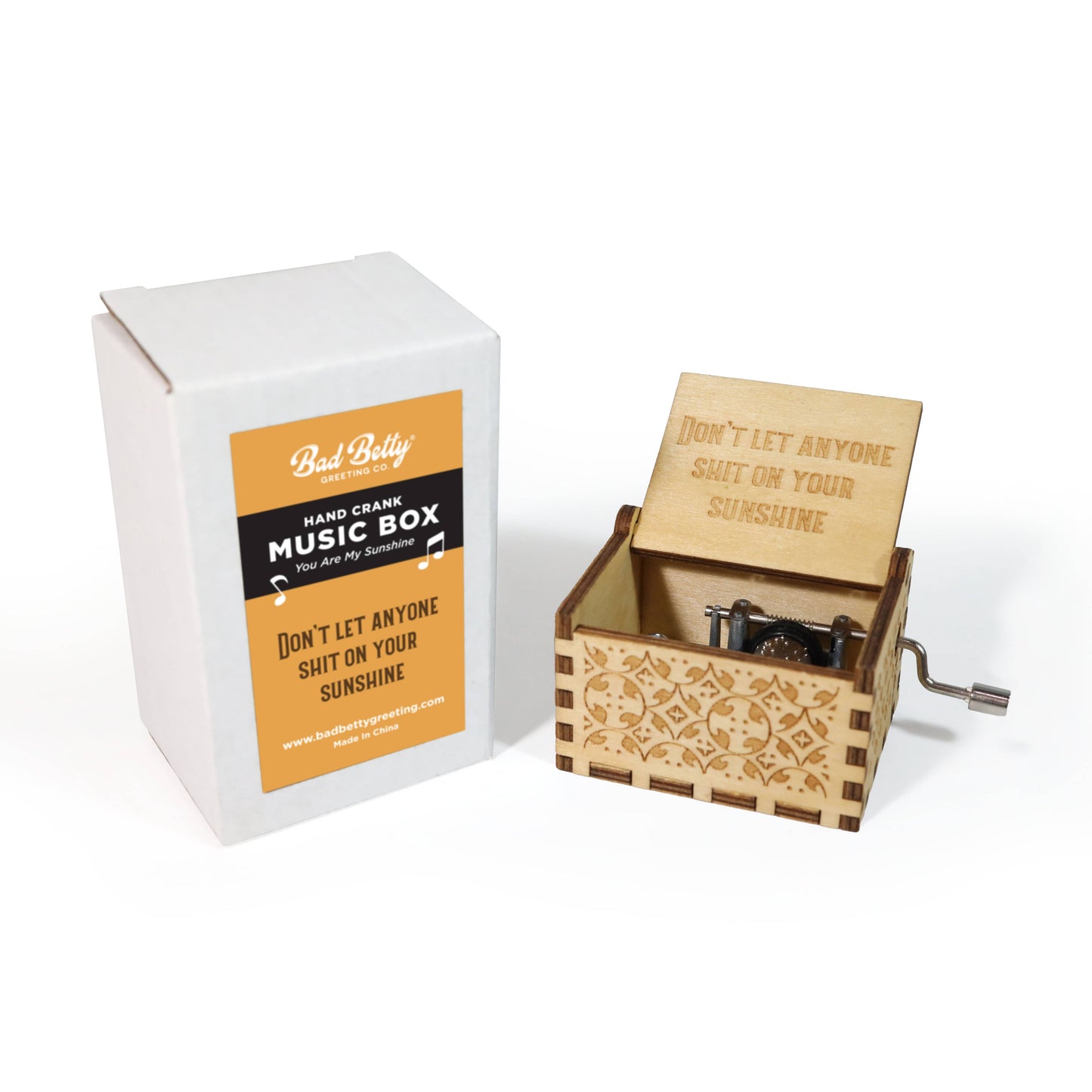 You Are My Sunshine Hand-Crank Music Box