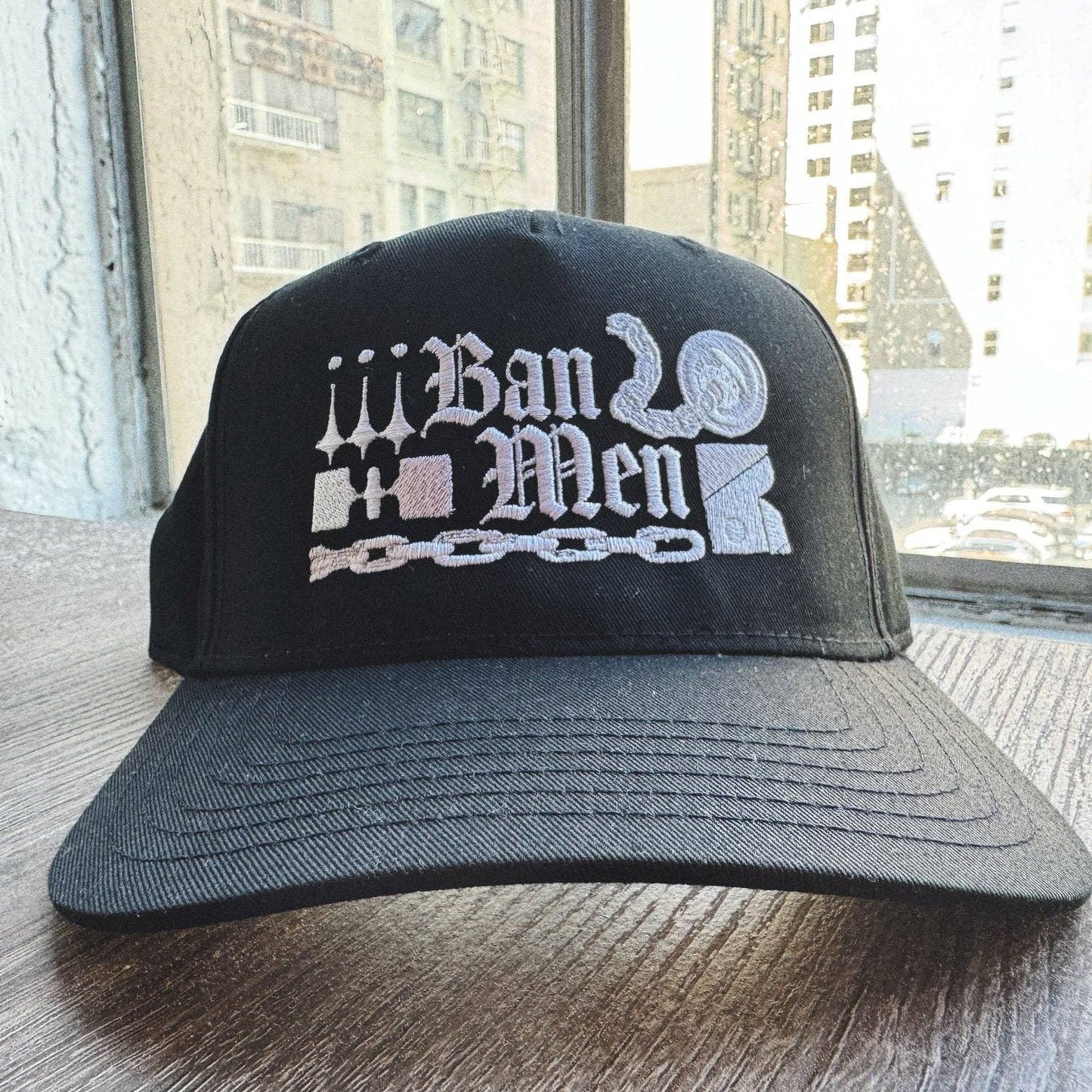 Ban Men Embroidered Hat