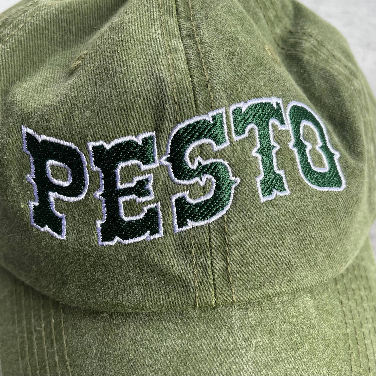 Pesto Embroidered Baseball Hat