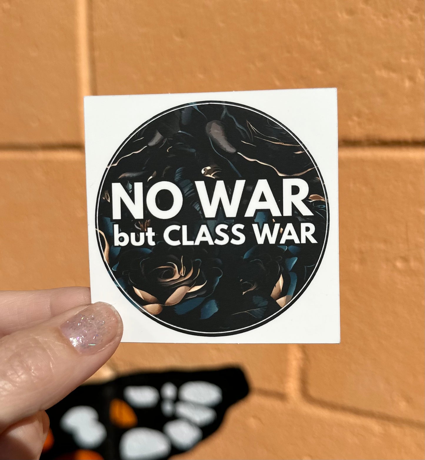 No War But Class War Sticker
