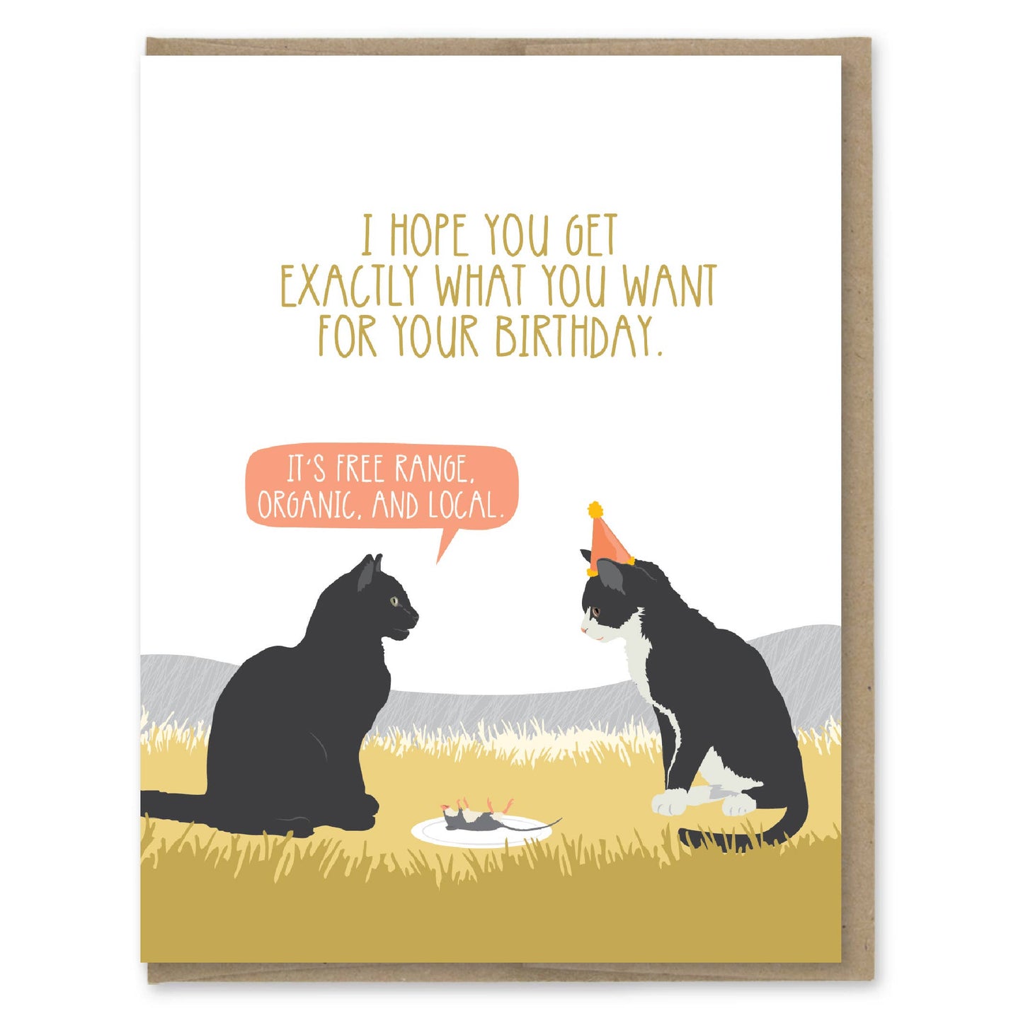 I Hope You Get Exactly What You Want For Your Birthday Card