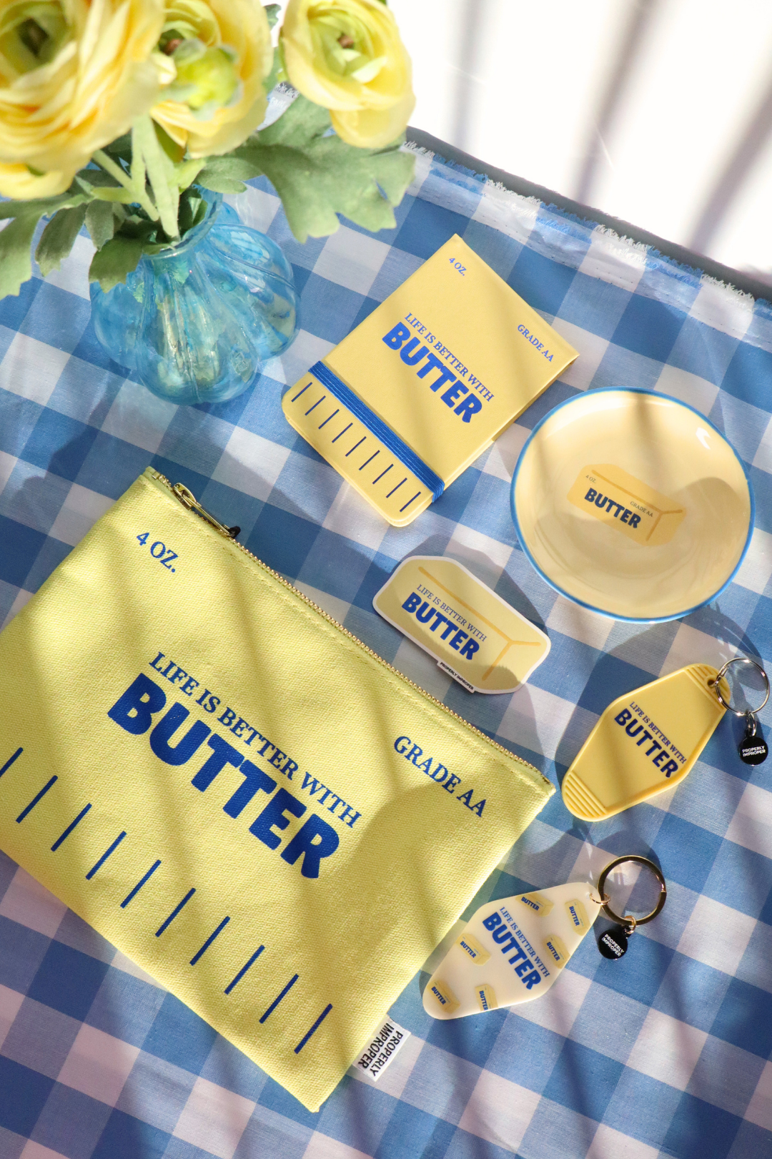 Round Butter Trinket Tray