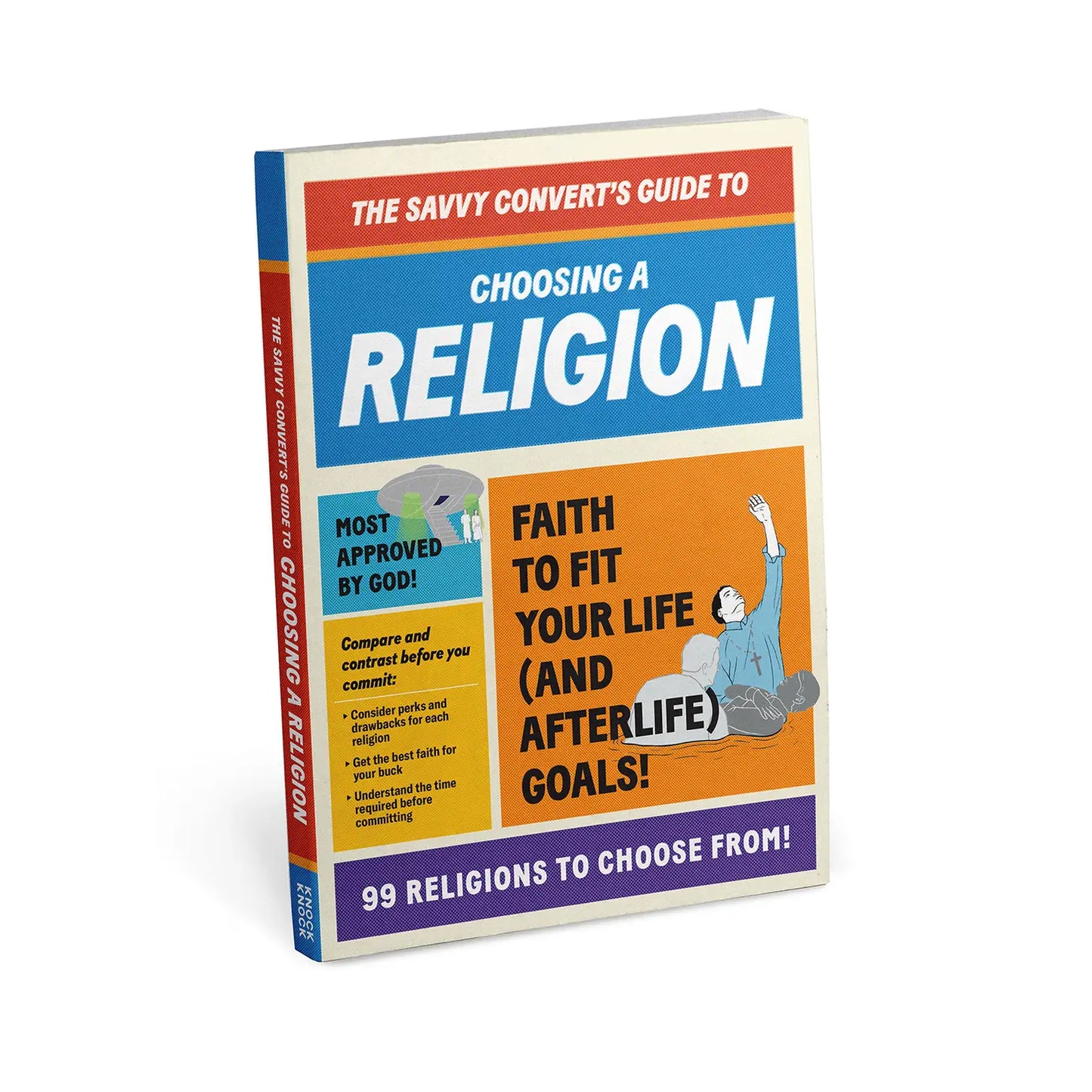 Load image into Gallery viewer, Savvy Convert&amp;#39;s Guide To Choosing A Religion (2022 Edition) - 176 pages
