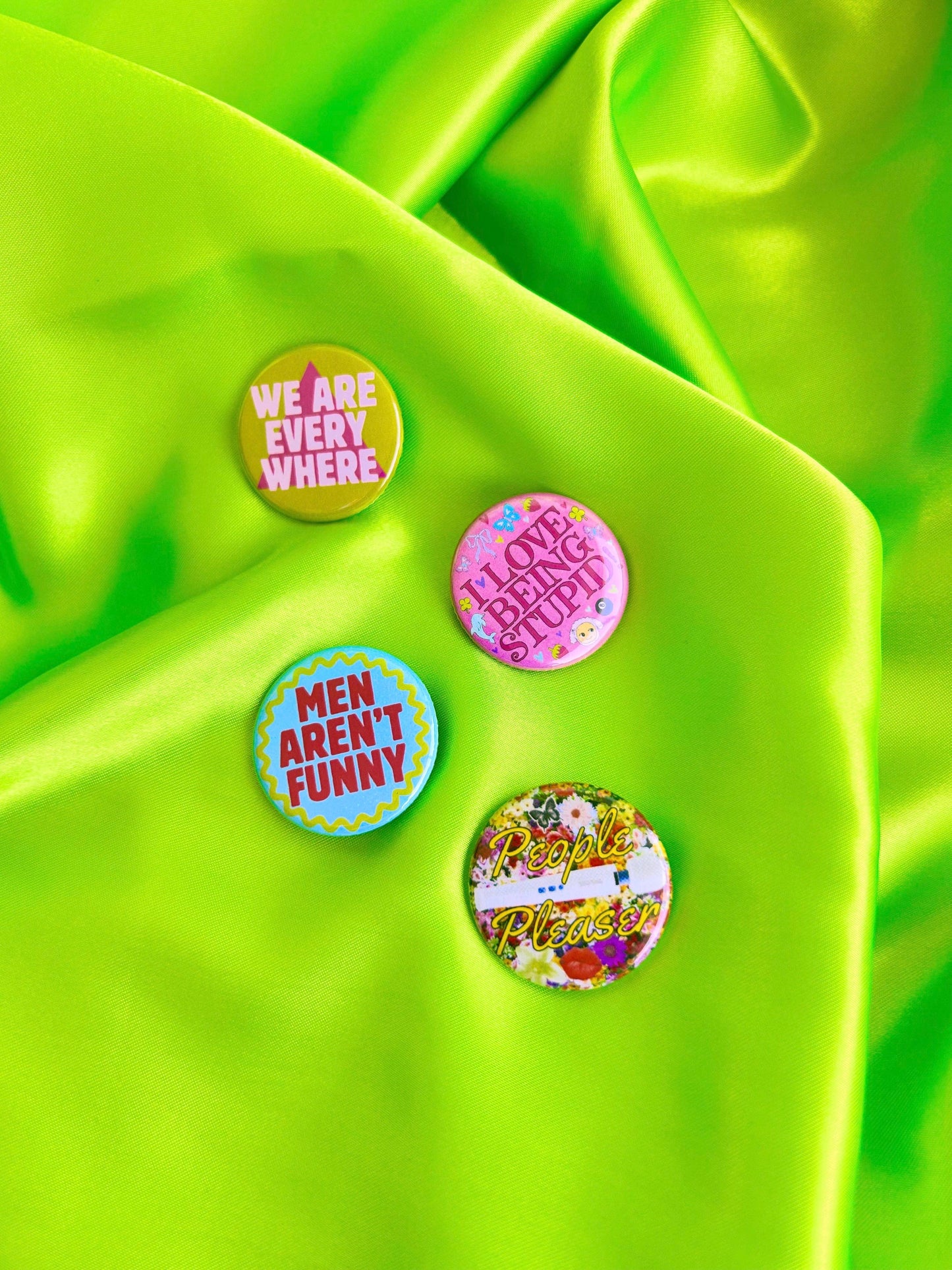 Men Aren't Funny Button