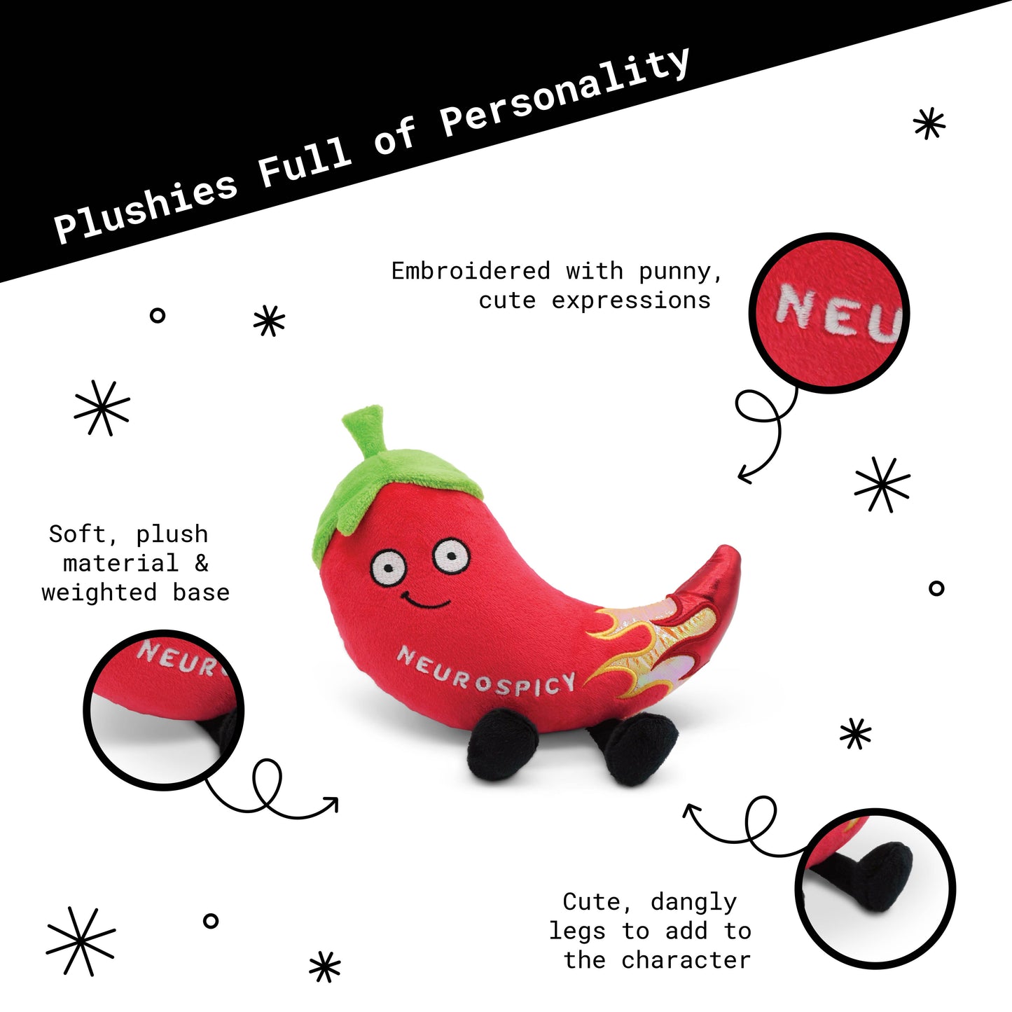 Neurospicy Plushie
