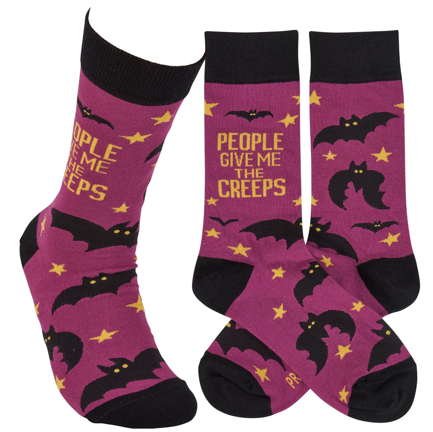 People Give Me The Creeps Socks