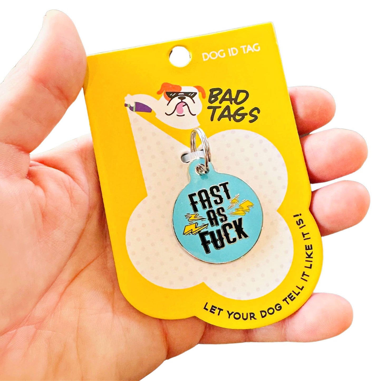 Fast as Fuck Pet Tag
