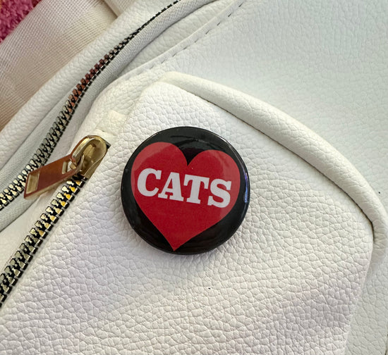 Love Cats Button