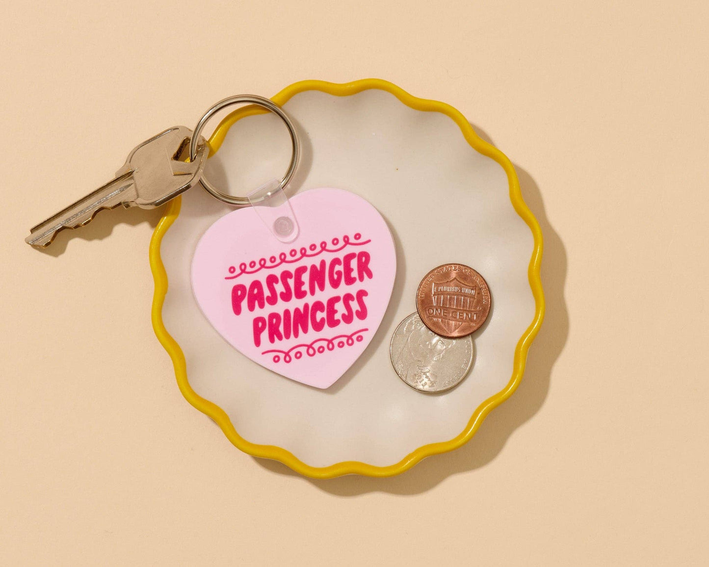 Passenger Princess Heart Keychain