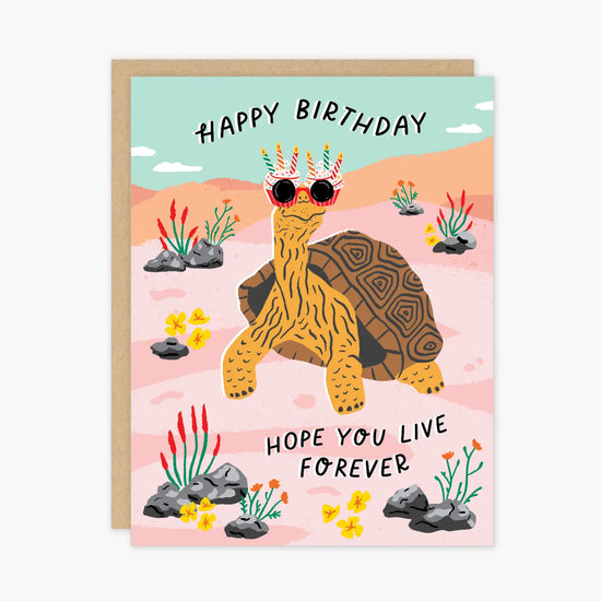 Load image into Gallery viewer, Birthday Tortoise Card
