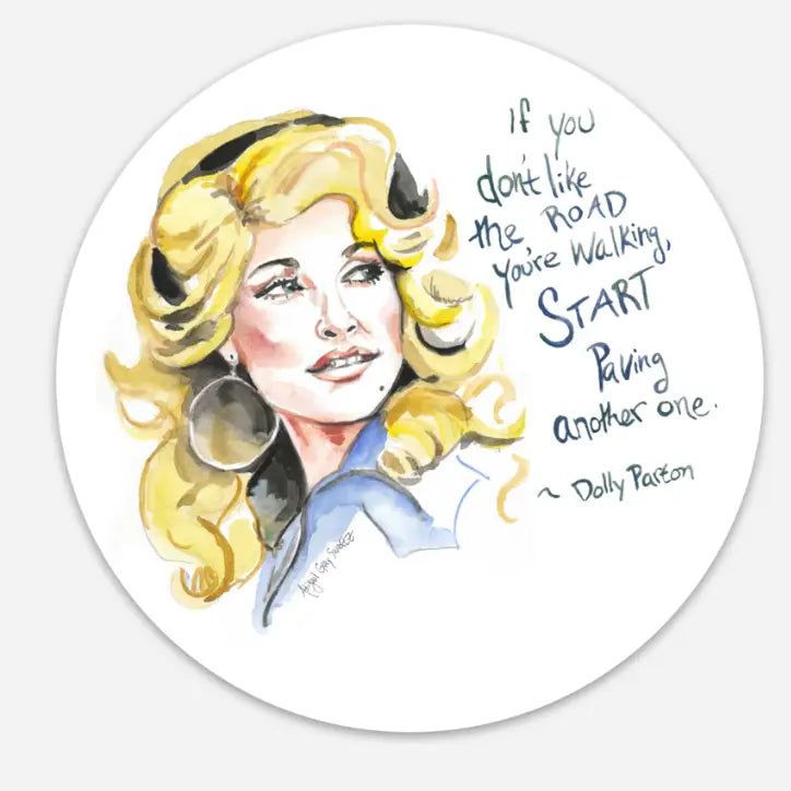 Load image into Gallery viewer, Dolly Quote Sticker
