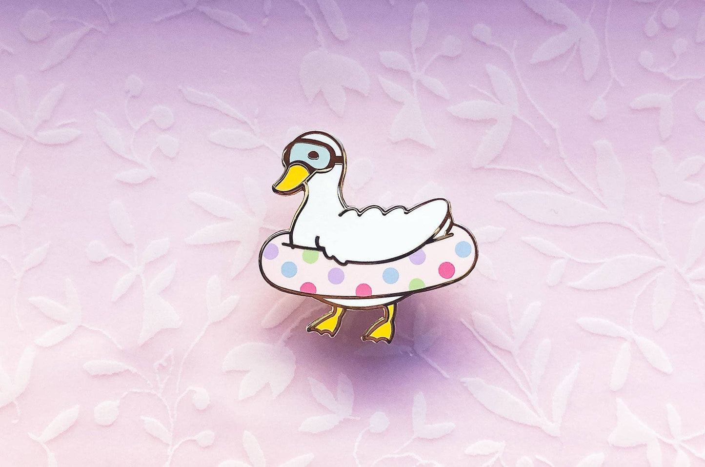 Duck Swimmer Pin