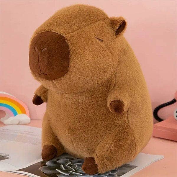 Capybara Kawaii Turtle Backpack Plushie