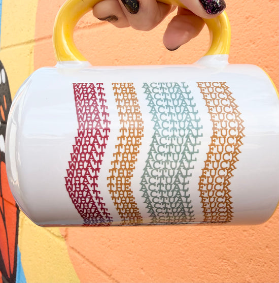 Hidden What The Actual Fuck 15 oz Mug
