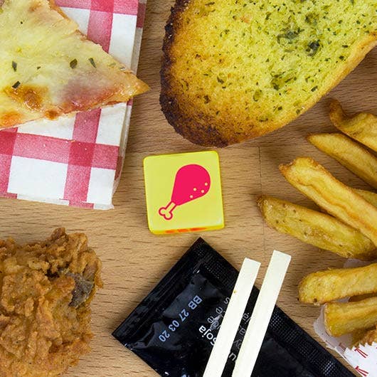 Takeaway Dinner Deciding Dice