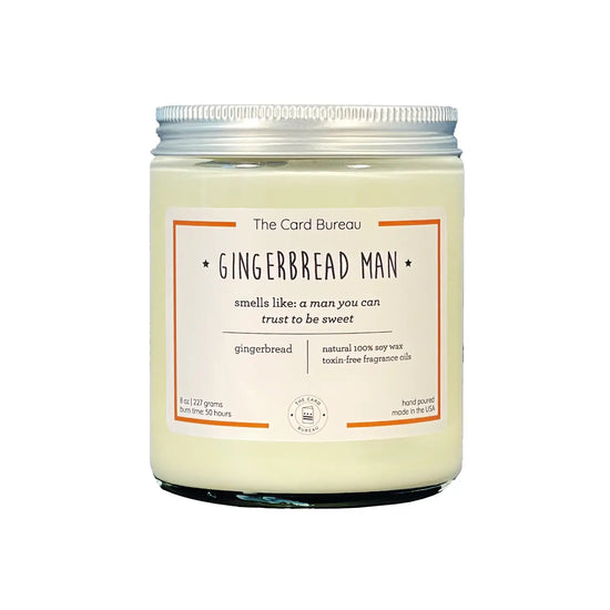 Load image into Gallery viewer, Gingerbread Man Soy Candle
