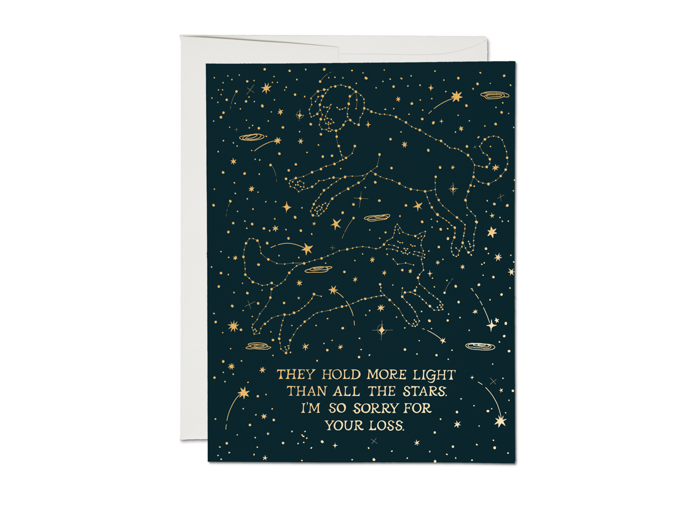 They Hold More Light Than All The Stars. I'm So Sorry For Your Loss Card