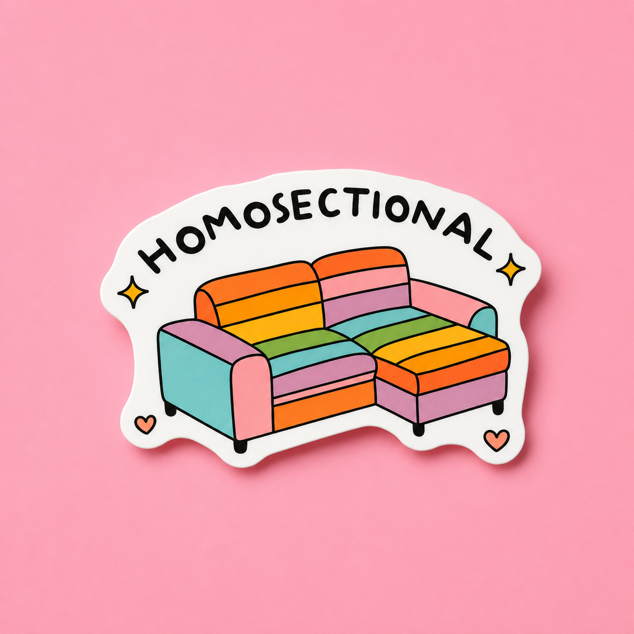 Homosectional Sticker