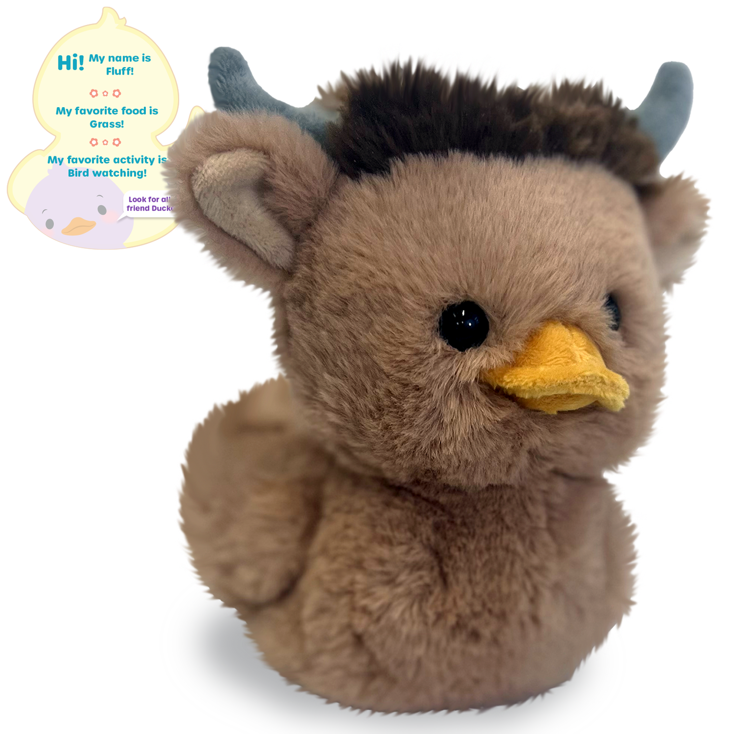 Duckee Highlandee Plushie