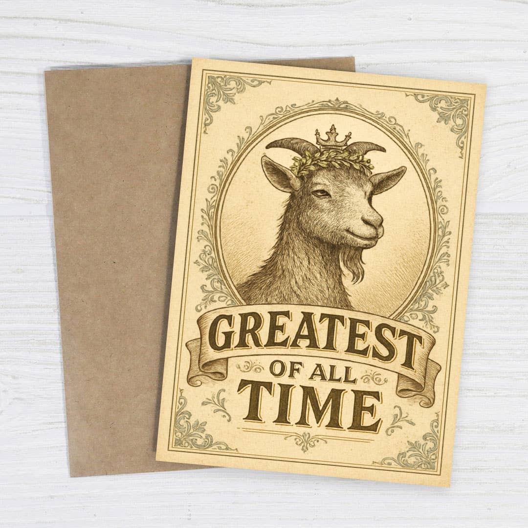 Greatest of All Time Card