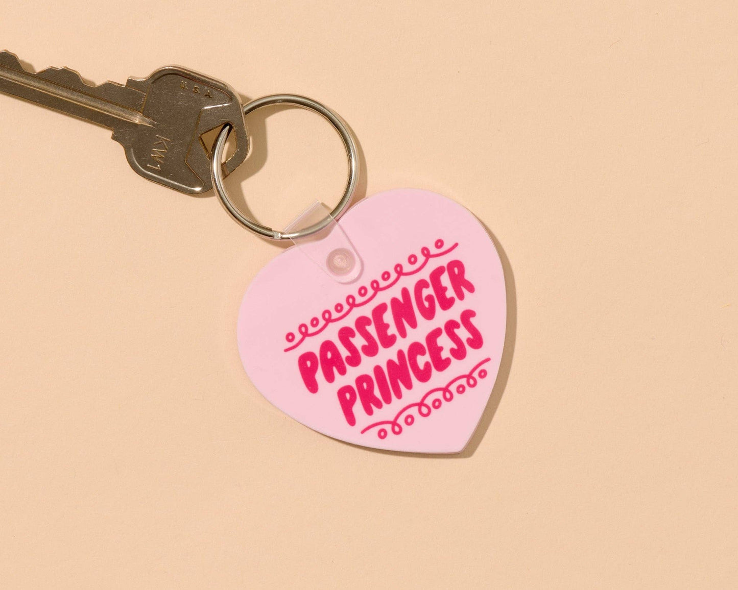 Passenger Princess Heart Keychain