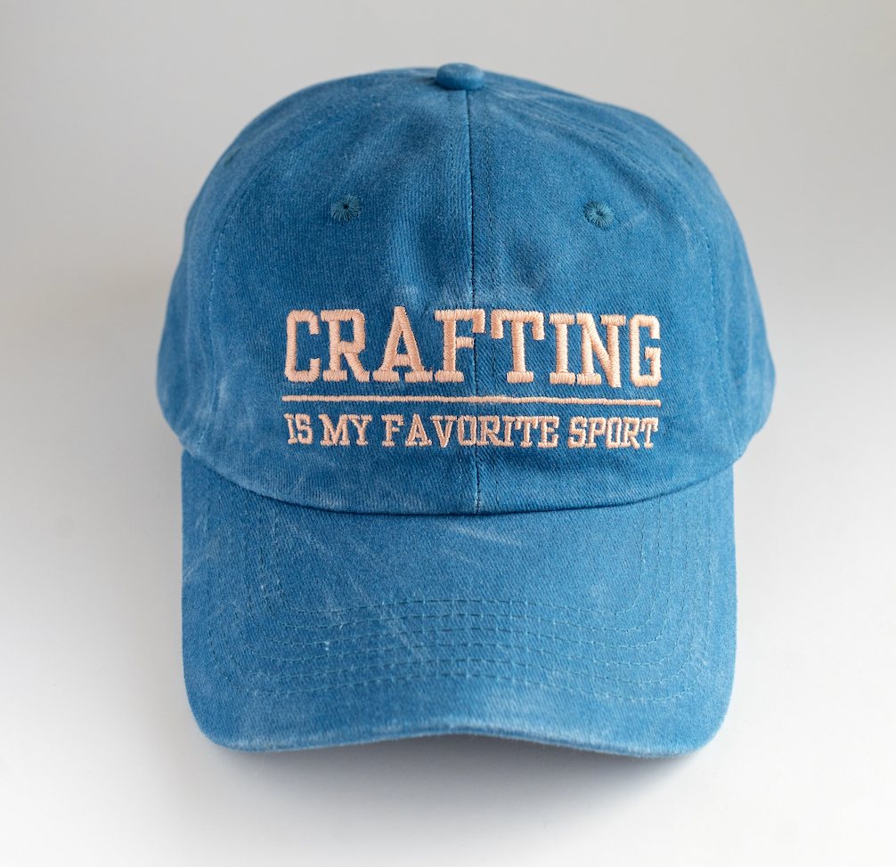 Crafting Is My Favorite Sport Team Dad Hat