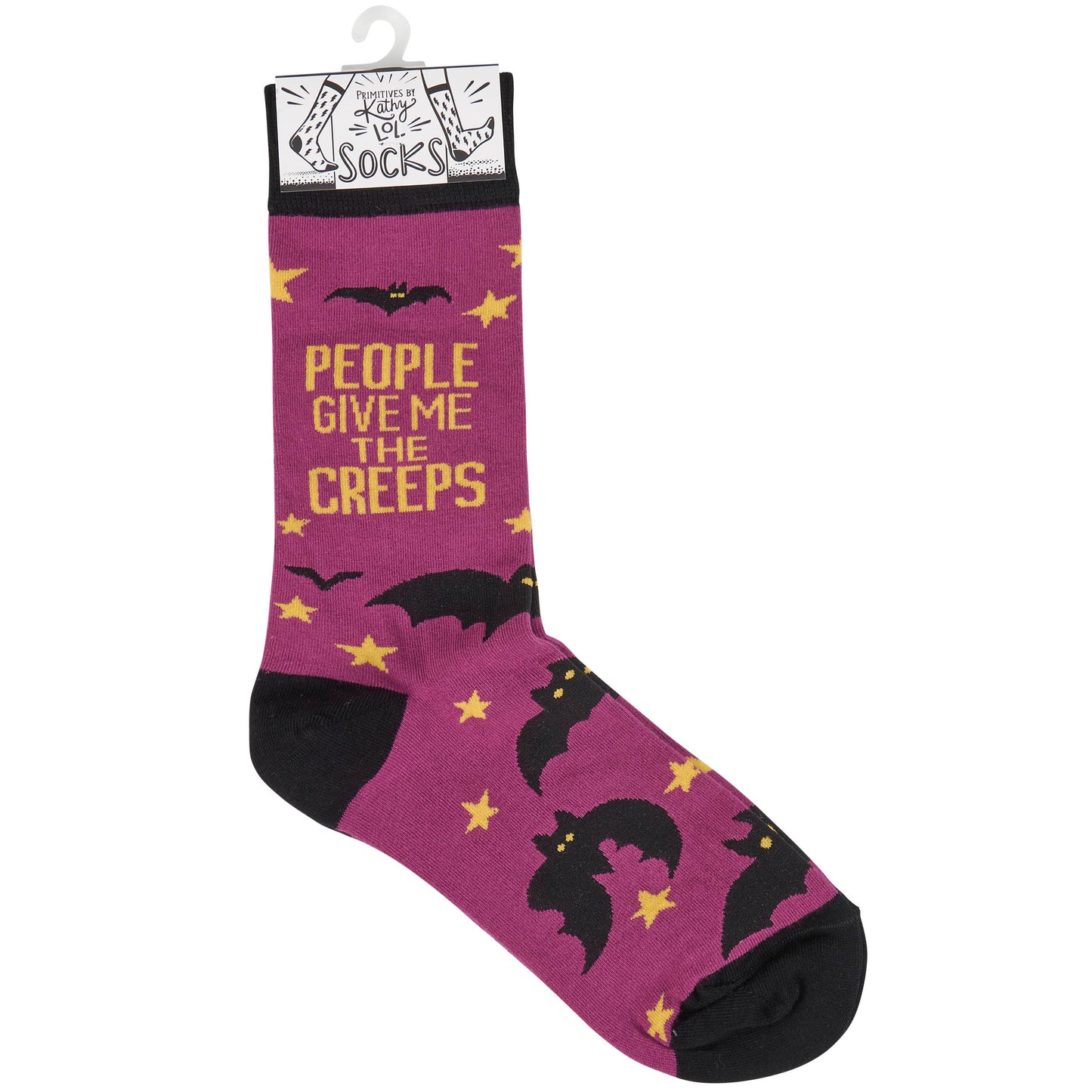 People Give Me The Creeps Socks