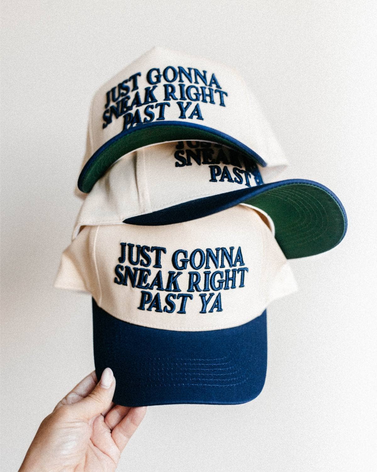 Just Gonna Sneak Right Past Ya Hat
