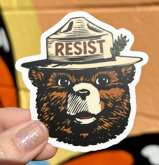 Resist Sticker